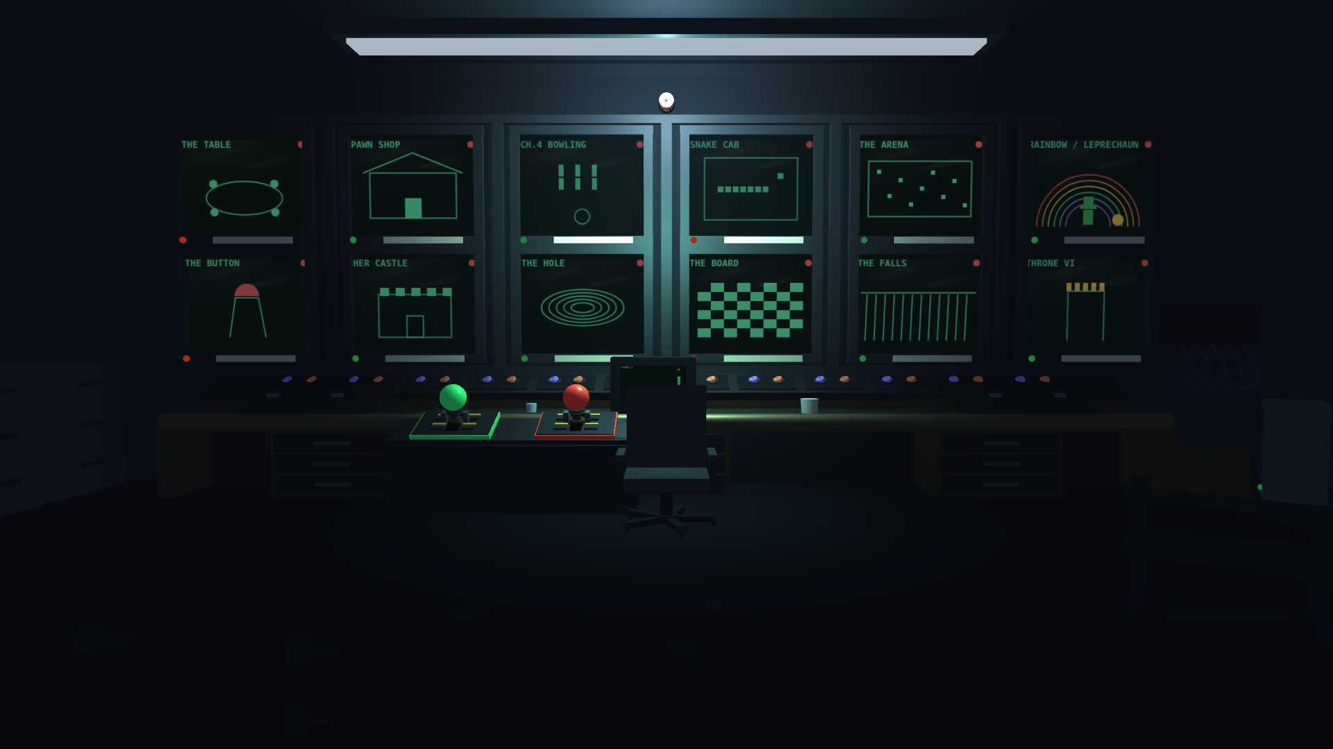 Regentie — control room